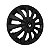 Calota Esportiva aro 13 Passat CC Preta Fosca emblema Renault preto - Imagem 2