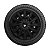 Calota Esportiva aro 13 Passat CC Preta Fosca emblema Renault preto - Imagem 4