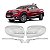 Aplique Capa e friso base Cromada de Retrovisor Fiat Toro 2017 a 2022 - Imagem 1