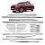 Kit completo de apliques cromados Fiat Toro 2017 a 2022 - Imagem 1
