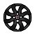 Calota aro 14 Fiat Palio Attractive 2012/2013 preta fosca - Imagem 1