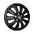 Calota Aro 14 Vw Fox Polo 2014/2015 Preta Fosca - Imagem 2