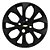 Calota aro 14 Chevrolet Onix Prisma 2017/2019 Preta Fosca - Imagem 1