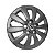 Calota Aro 15 Vw Space Fox Polo Fox 2014/2015 Grafite Fosca - Imagem 2