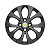 Jogo Calota aro 14 Chevrolet Onix Prisma 2017/2019 Grafite Fosca - Imagem 3