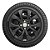 Calota aro 14 Chevrolet Onix Prisma 2017/2019 Grafite Brilhante - Imagem 7