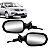 Par Retrovisor Renault Logan 2006/2008 com controle - Imagem 1