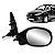 Retrovisor Peugeot 206 com controle - Imagem 3