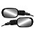 Par Retrovisor Ford Ka 1997 a 2008 2 portas com controle - Imagem 2