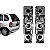 Par Soquete Circuito Traseiro Gm Corsa Hatch Sedan Wagon Pick-up 2000 à 2004 Montana 2003 à 2010 - Imagem 1