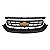 Grade Radiador Corsa Classic 2009 A 2010 3 Peças Com Emblema - Imagem 2
