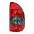 Lanterna + Soquete Corsa Hatch 4 Portas Pick-up Wagon 2000 Até 2004 Rubi Fumê Bolha - Imagem 2