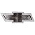 Emblema de Grade GM Vectra e Classic 2008/2012 Dourado - Imagem 4