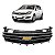 Grade Radiador GM Vectra 2009 A 2012 com frisos cromados + emblema - Imagem 1