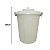 Cesto Lixo Lixeira Multiuso Higiênica 60 Litros Branca - Imagem 6