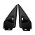 Par Retrovisor Gol/Saveiro G3/G4 4 portas c/ controle e acabamento interno - Imagem 3