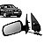 Retrovisor Gol/Saveiro G3/G4 4 portas c/ controle e acabamento interno - Imagem 1