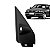 Acabamento Interno Retrovisor VW Gol Parati Saveiro G2/G3/G4 4 portas - Imagem 4