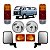 Kit Faróis + Piscas Âmbar + lanternas traseiras + retrovisores VW Kombi Clipper e Carat - Imagem 1