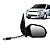 Retrovisor Ford Fiesta 2002 a 2014 4 portas com controle - Imagem 1