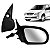Retrovisor Corsa Sedan Classic 1994 a 2015 2/4 portas com controle e acabamento - Imagem 11