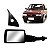 Retrovisor Uno EP SX Young Smart 4 portas com controle e Acabamento interno - Imagem 3