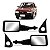 Par Retrovisor Uno EP Smart Young 4 portas com controle e acabamento externo - Imagem 1