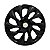 Calota Esportiva aro 15 DS4 Preta Brilhante Emblema GM Prata - Imagem 1