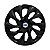 Jogo Calota Esportiva aro 15 DS4 Preta Brilhante Emblema Ford Prata - Imagem 2