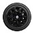 Jogo Calota Esportiva aro 15 DS4 Preta Brilhante Emblema Ford Prata - Imagem 4