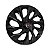 Jogo Calota Esportiva aro 13 DS4 Preta Brilhante Emblema Fiat Vermelho - Imagem 3
