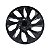 Calota Esportiva aro 13 DS4 Preta Brilhante Emblema GM Prata - Imagem 3