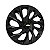 Jogo Calota Esportiva aro 13 DS4 Preta Brilhante Emblema GM Preto - Imagem 3