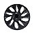 Jogo Calota Esportiva aro 13 DS4 Preta Brilhante Emblema GM Preto - Imagem 4
