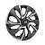 Calota Esportiva aro 15 DS4 Sport Cup Emblema Fiat Preto - Imagem 2
