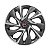 Calota Esportiva aro 14 DS4 Sport Cup Emblema Fiat Vermelho - Imagem 1