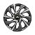 Calota Esportiva aro 14 DS4 Sport Cup Emblema GM Preto - Imagem 1