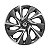 Jogo Calota Esportiva aro 14 DS4 Sport Cup Emblema Volkswagen - Imagem 2