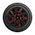 Jogo Calota Esportiva aro 15 DS4 Red Cup Emblema Citroen - Imagem 3