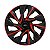 Jogo Calota Esportiva aro 15 DS4 Red Cup Emblema Ford Preto - Imagem 2
