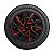 Jogo Calota Esportiva aro 15 DS4 Red Cup Emblema Ford Preto - Imagem 4