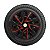 Jogo Calota Esportiva aro 15 DS4 Red Cup Emblema GM Prata - Imagem 5