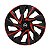 Jogo Calota Esportiva aro 15 DS4 Red Cup Emblema Nissan - Imagem 2