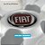 Jogo Calota Esportiva aro 13 Passat CC Preta Brilhante emblema Fiat Vermelho - Imagem 7