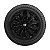 Calota Esportiva aro 13 Passat CC Preta Brilhante emblema Fiat Preto - Imagem 4