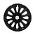 Calota Esportiva aro 13 Passat CC Preta Brilhante emblema GM Prata - Imagem 1