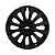 Jogo Calota Esportiva aro 13 Passat CC Preta Brilhante emblema GM Preto - Imagem 2