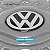 Jogo Calota Esportiva aro 13 Passat CC Preta Brilhante emblema Volkswagen - Imagem 6