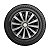 Jogo Calota Esportiva aro 13 Passat CC Sport Silver emblema GM Prata - Imagem 1
