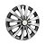 Jogo Calota Esportiva aro 13 Passat CC Sport Silver emblema GM Prata - Imagem 3